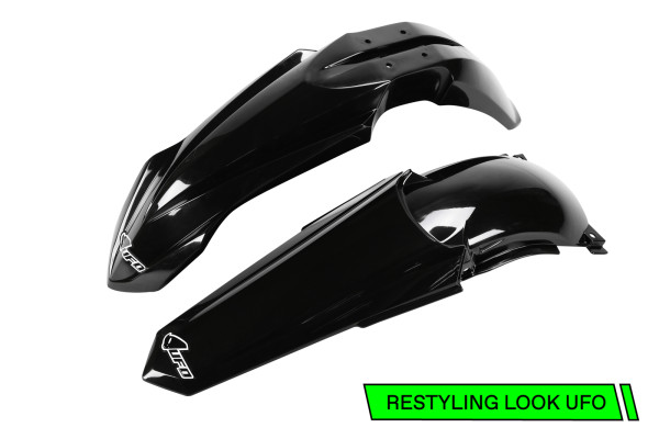 Fenders Kit black for Yamaha YZ 125 (2002-14) - YZ 250 (2002-14)